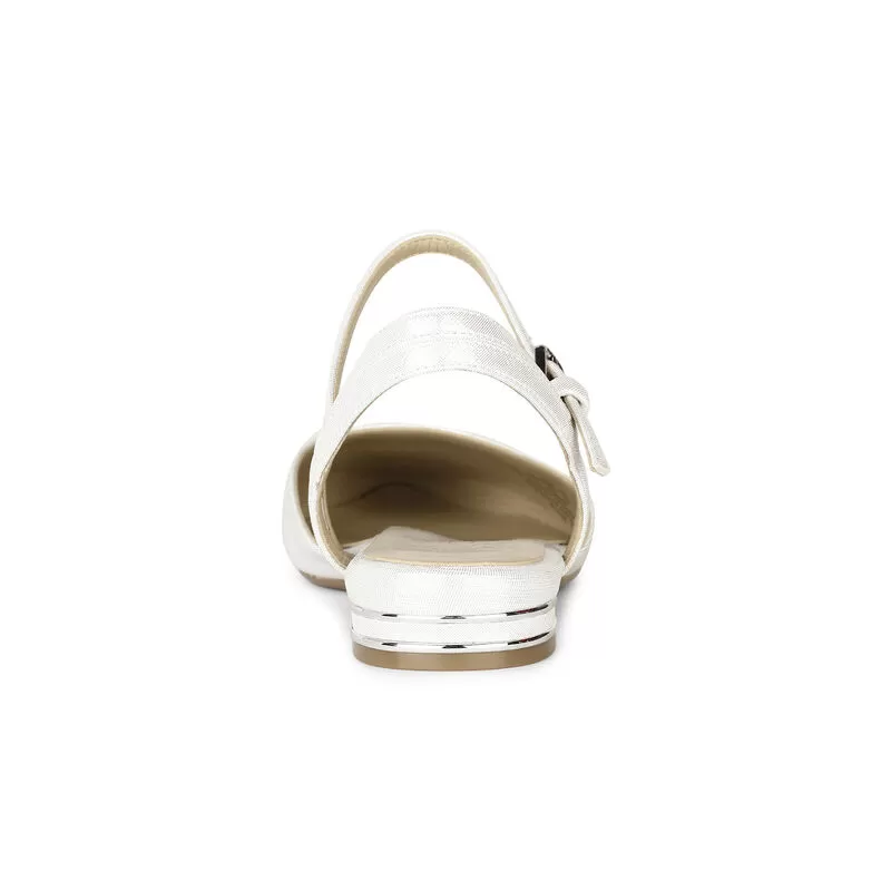 Naturalizer White Slipon For Women 4 Naturalizer White Slipon For Women - Image 4