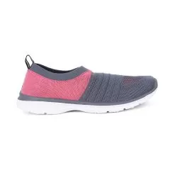 Bata Dark Grey Ballerinas For Women