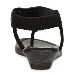 Bata Black Sandal For Women -Shoes for me! 5616713 4