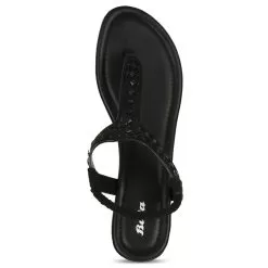 Bata Black Sandal For Women -Shoes for me! 5616713 5
