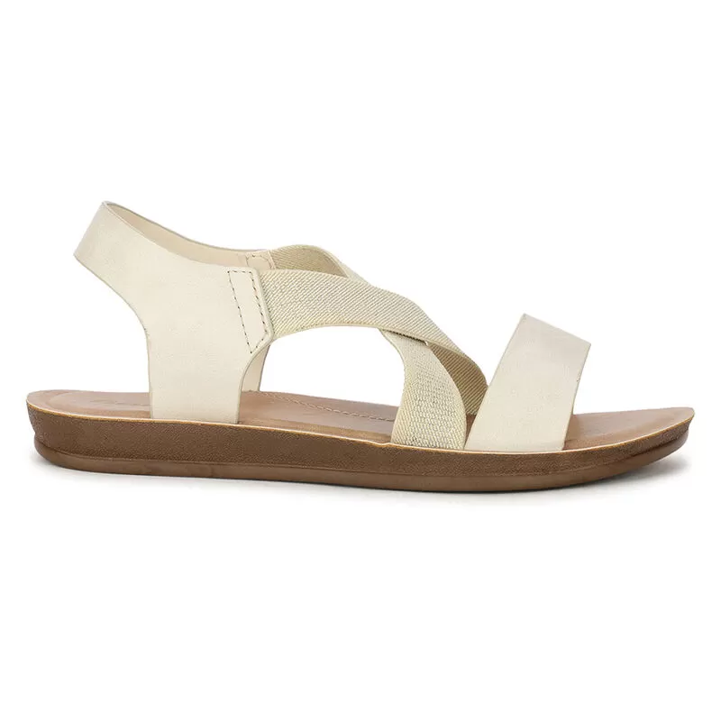 Bata Beige Sandal For Women 1 Bata Beige Sandal For Women