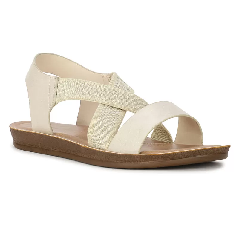 Bata Beige Sandal For Women 2 Bata Beige Sandal For Women - Image 2