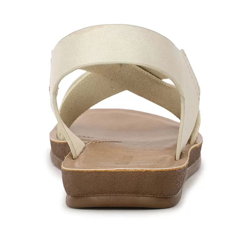 Bata Beige Sandal For Women 4 Bata Beige Sandal For Women - Image 4