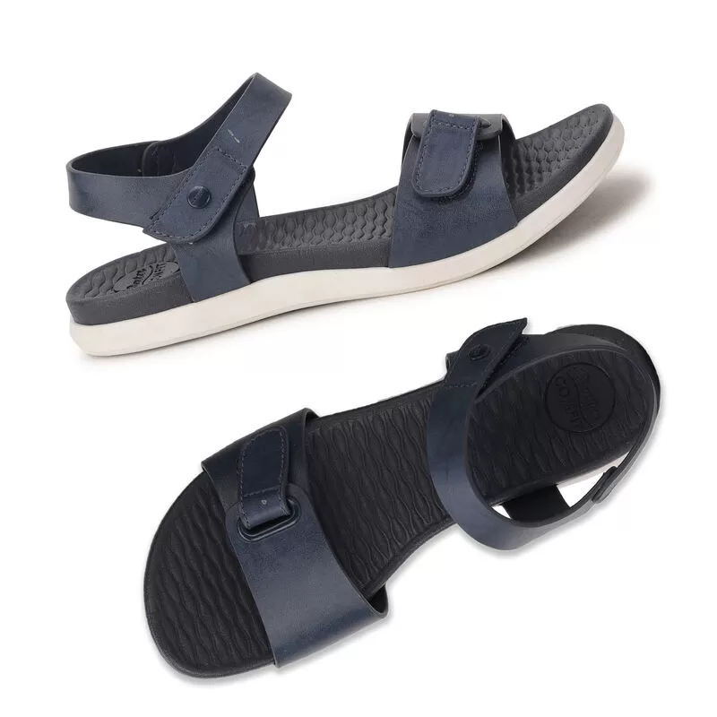 Bata Navy Sandal For Women 7 Bata Navy Sandal For Women - Image 7