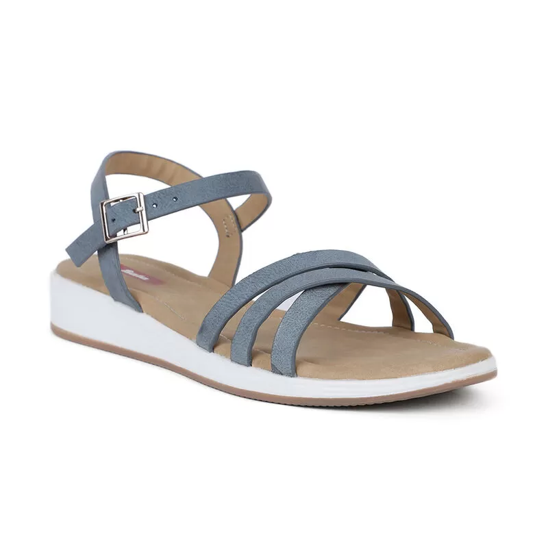 Bata Blue Sandals For Women 2 Bata Blue Sandals For Women - Image 2