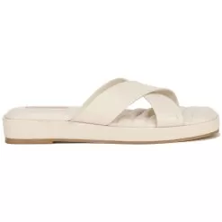 Bata Red Label Off White Mule For Women