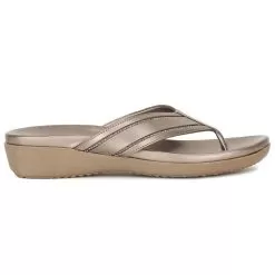 Bata Gunmetal Thong For Women