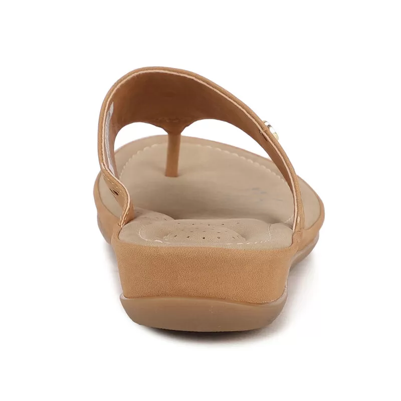 Bata Comfit Tan Thong For Women 4 Bata Comfit Tan Thong For Women - Image 4