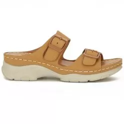 Bata Comfit Tan Mule For Women
