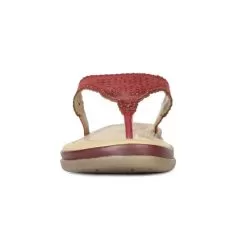 Bata Red Chappal For Women -Shoes for me! 5715137 3