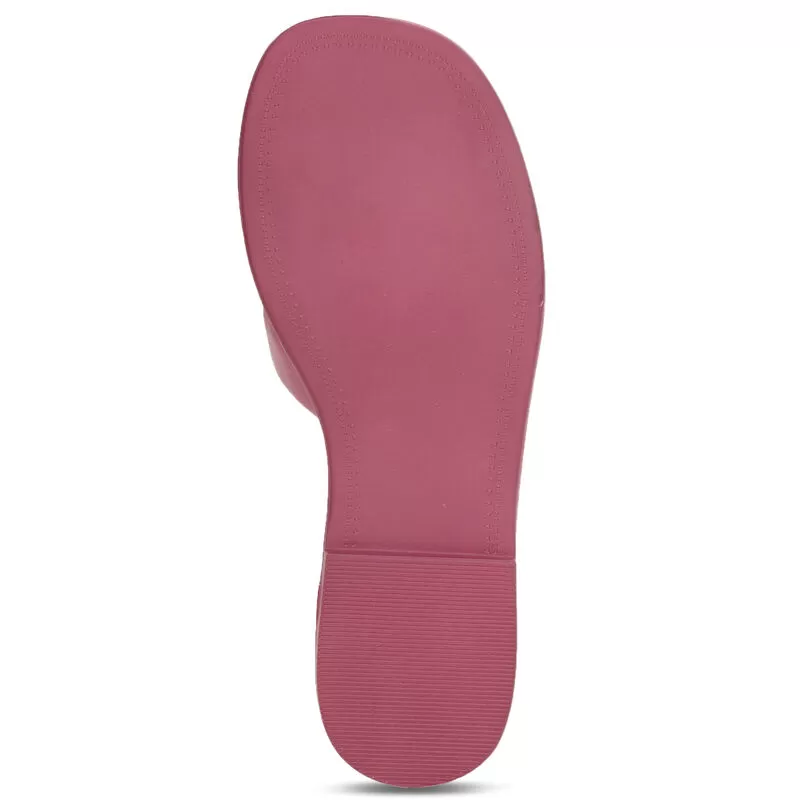 Bata Red Label Pink Mule For Women 6 Bata Red Label Pink Mule For Women - Image 6