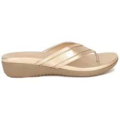 Bata Rose Gold Thong For Women