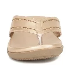 Bata Rose Gold Thong For Women -Shoes for me! 5715749 3