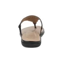 Bata Black Chappal For Women -Shoes for me! 5716037 4