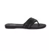 Bata Black Thong For Women