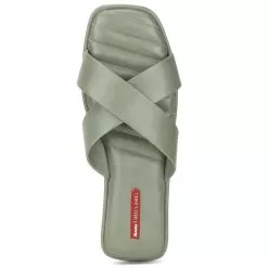 Bata Red Label Green Mule For Women -Shoes for me! 5717843 5