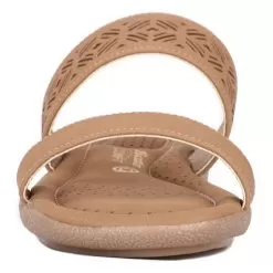 Bata Beige Chappal For Women -Shoes for me! 5718213 3