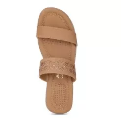 Bata Beige Chappal For Women -Shoes for me! 5718213 5