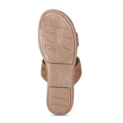Bata Beige Chappal For Women -Shoes for me! 5718213 6