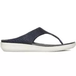 Bata Navy Sandals For Women