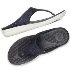 Bata Navy Sandals For Women -Shoes for me! 5719488 7