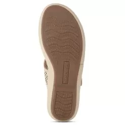 Hush Puppies White Chappal For Women -Shoes for me! 5741817 6