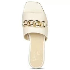 Naturalizer Silver White Mule For Women -Shoes for me! 5751302 5