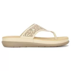 Scholl Silver White Thong For Women