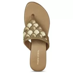 Red Label Brown Thong For Women -Shoes for me! 5794419 5