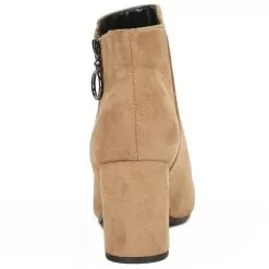 Bata Tan High Ankle Shoes For Women -Shoes for me! 6013042 4