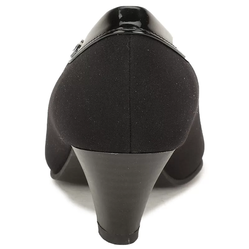 Bata Black Heels For Women 4 Bata Black Heels For Women - Image 4