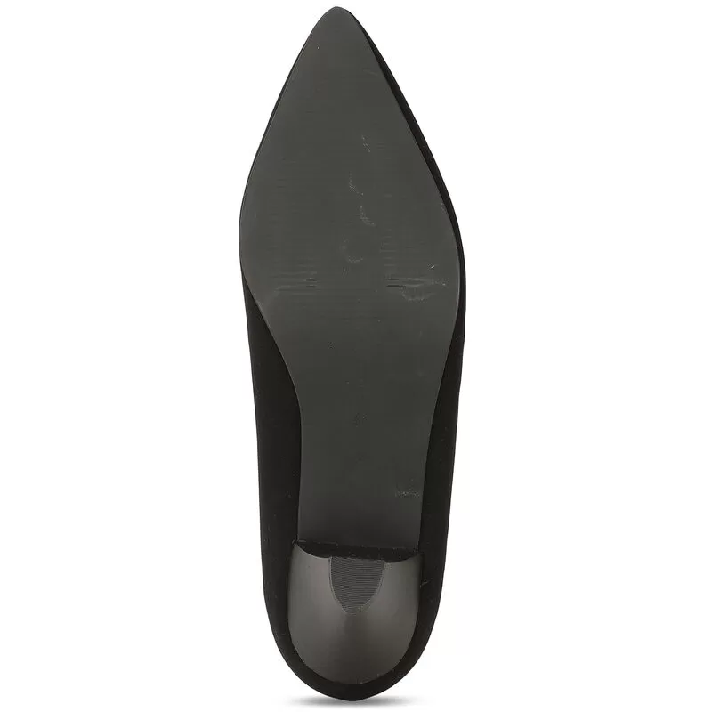 Bata Black Heels For Women 6 Bata Black Heels For Women - Image 6