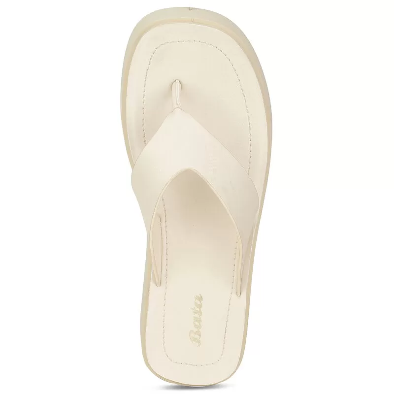 Bata White Heels For Women 5 Bata White Heels For Women - Image 5