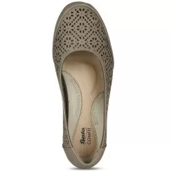 Bata Comfit Grey Ballerina For Women -Shoes for me! 6512774 5