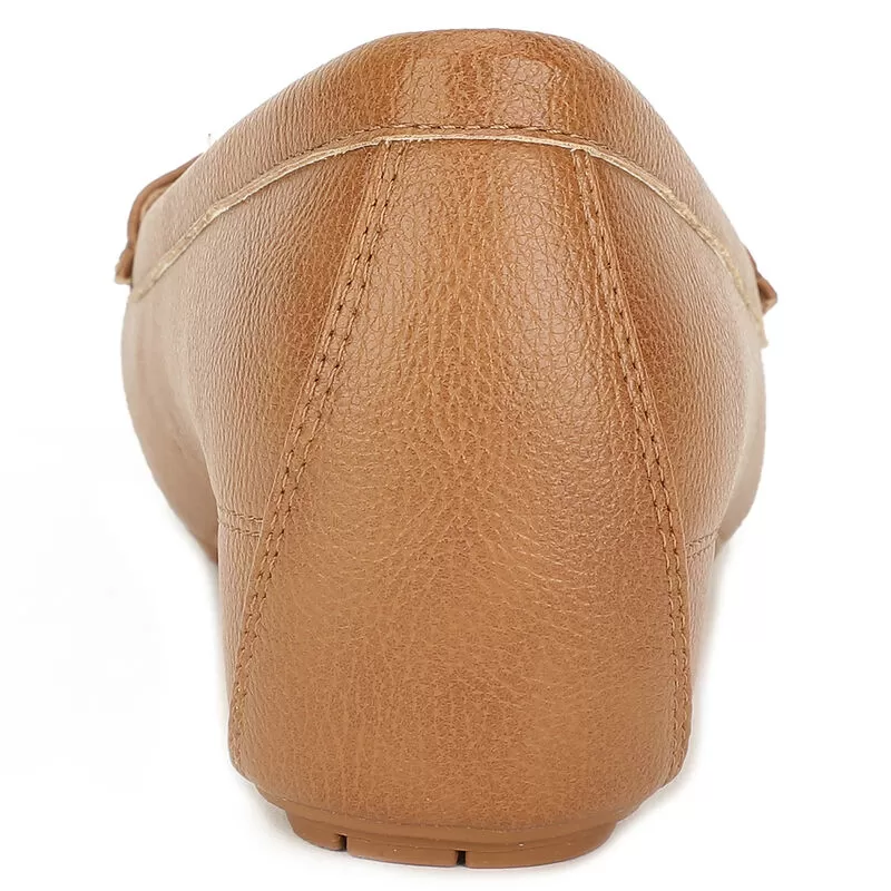 Bata Tan Moccasins For Women 4 Bata Tan Moccasins For Women - Image 4
