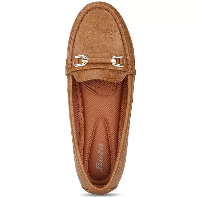 Bata Tan Moccasins For Women 5 Bata Tan Moccasins For Women - Image 5