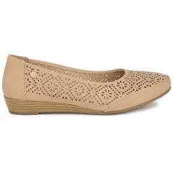 Bata Comfit Pink Ballerinas For Women