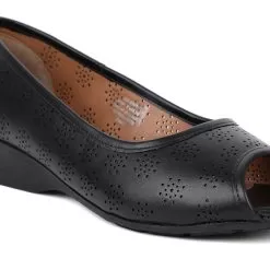Bata Black Ballerinas For Women 9 Bata Black Ballerinas For Women -Shoes for me! 6516041 5