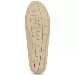 Bata Beige Moccasins For Women -Shoes for me! 6518699 6