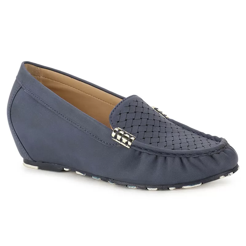 Bata Navy Ballerina For Women 2 Bata Navy Ballerina For Women - Image 2