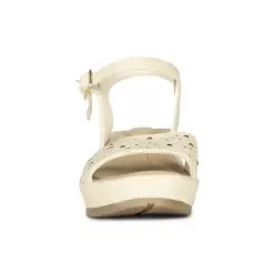 Bata Silver Sandal For Women -Shoes for me! 6611076 3