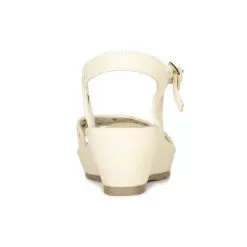 Bata Silver Sandal For Women -Shoes for me! 6611076 4