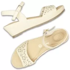 Bata Silver Sandal For Women -Shoes for me! 6611076 7