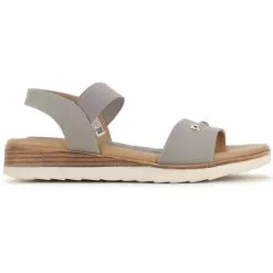 Bata Grey Sandal For Women