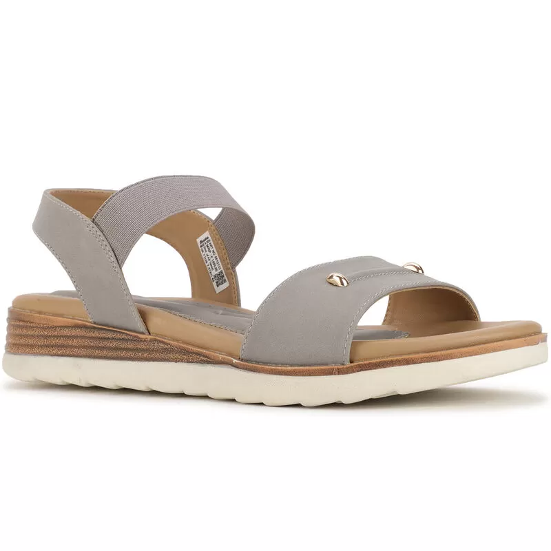Bata Grey Sandal For Women 2 Bata Grey Sandal For Women - Image 2