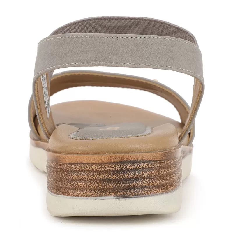Bata Grey Sandal For Women 4 Bata Grey Sandal For Women - Image 4