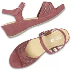 Bata Red Sandal For Women -Shoes for me! 6615289 7