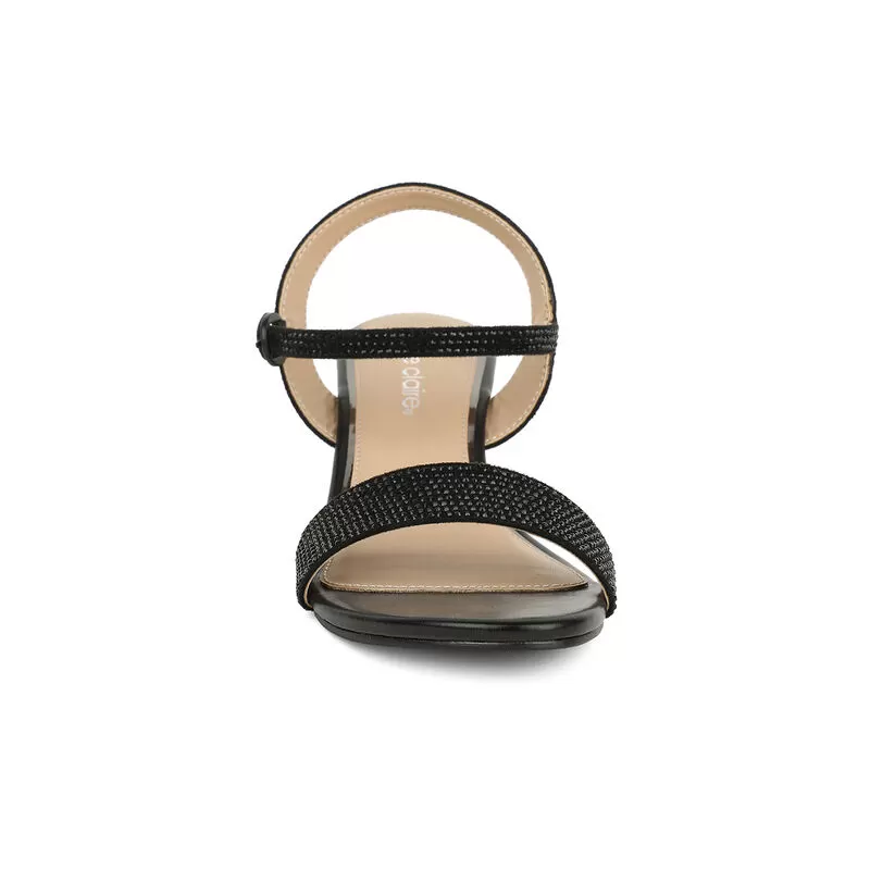 Marie Claire Black Sandal For Women 3 Marie Claire Black Sandal For Women - Image 3