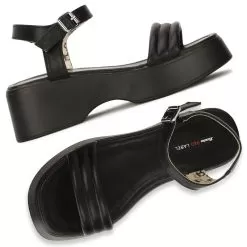 Bata Red Label Black Sandal For Women -Shoes for me! 6616093 7
