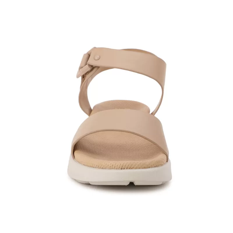 Bata Beige Sandal For Women 3 Bata Beige Sandal For Women - Image 3